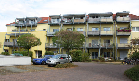 Produktionsgebäude in Mehrfamilienhaus Hess in Giessen